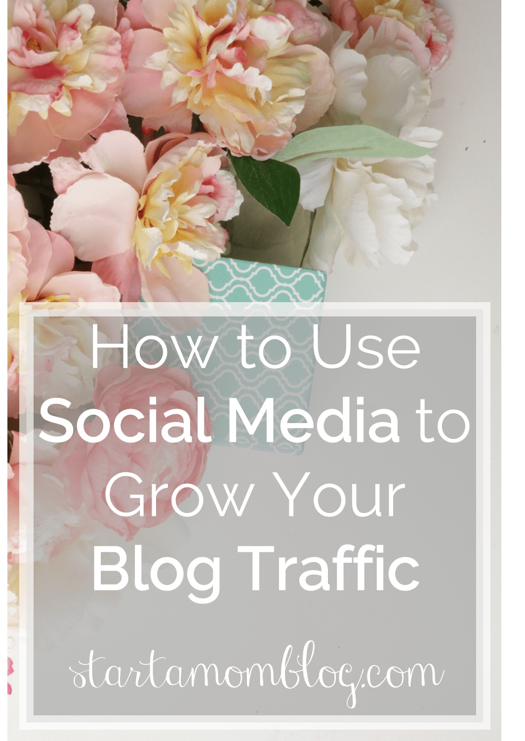 How to use Social Media to grow your Blog Traffic www.startamomblog.com