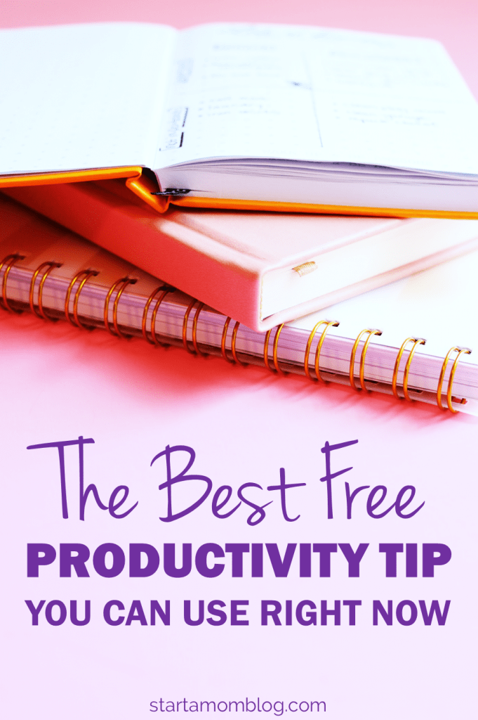 What is the quickest thing you can do right now to be 31% more productive? What is the best productivity tip? www.startamomblog.com