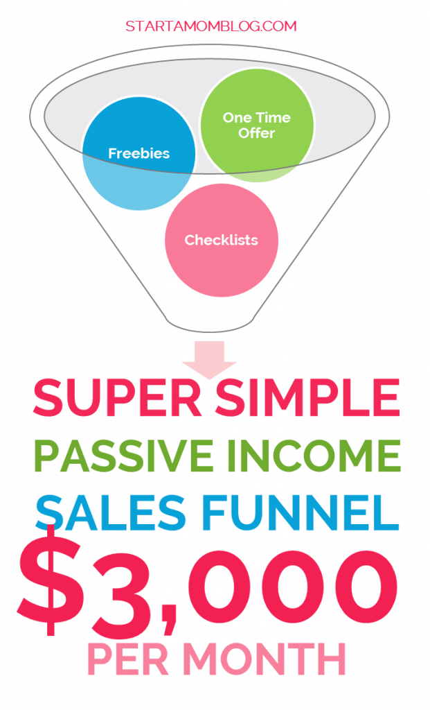Super Simple Passive Income Sales Funnel for almost $3,000 per month!