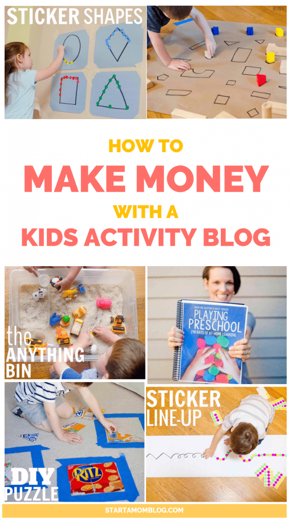 How to Make Money with a Kids Activity Blog