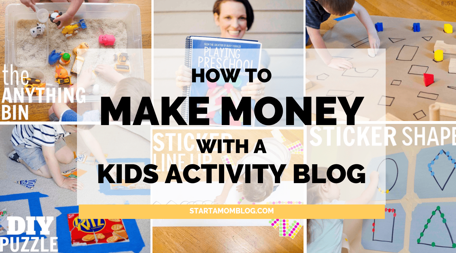 How To Start And Make Money With A Kids Activity Blog Start A Mom Blog - 