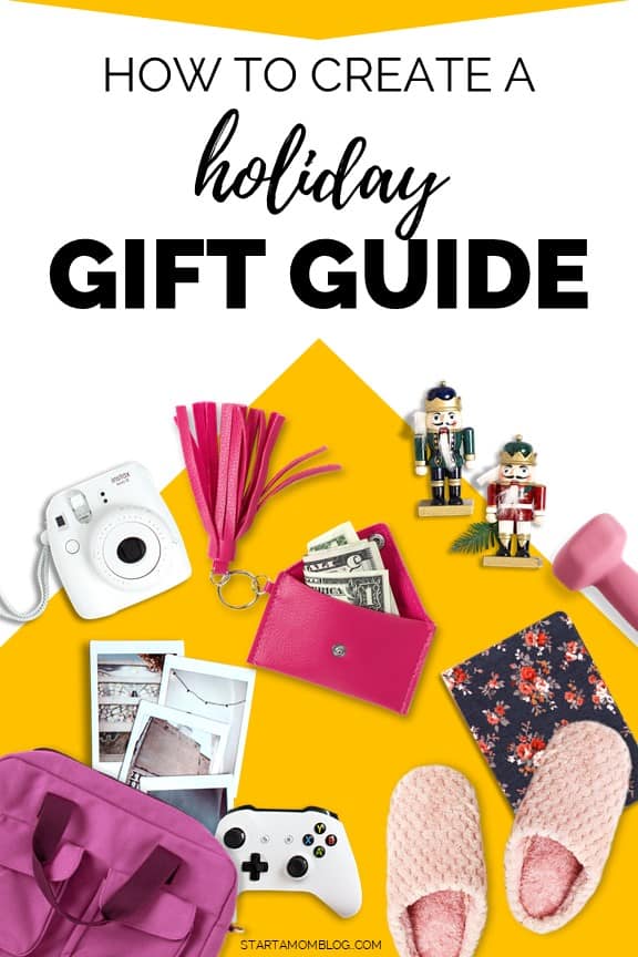 How to create a gift guide on your blog