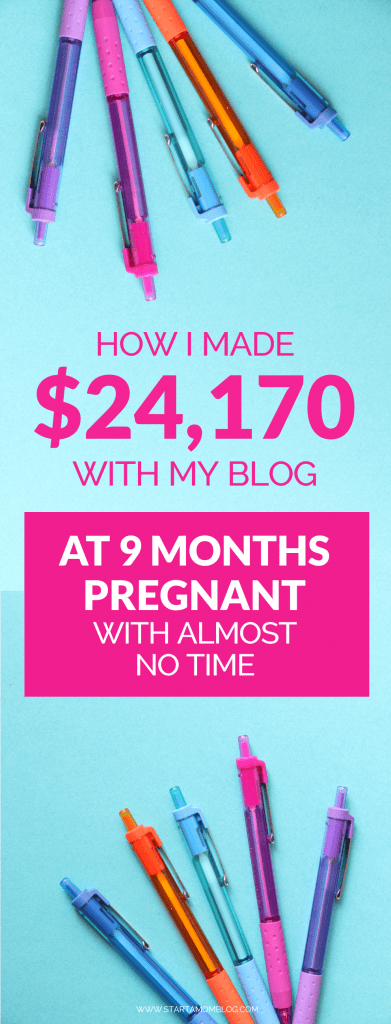 Start a Mom Blog - How to make money blogging - September Income Report