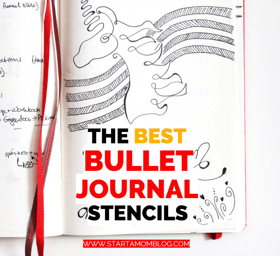 best bullet journal stencils to make my bujo pretty SQ