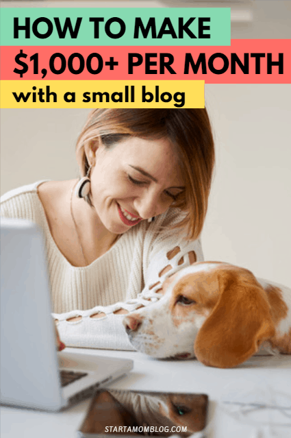 How to make money from home with a small blog - creative hobby with passive income
