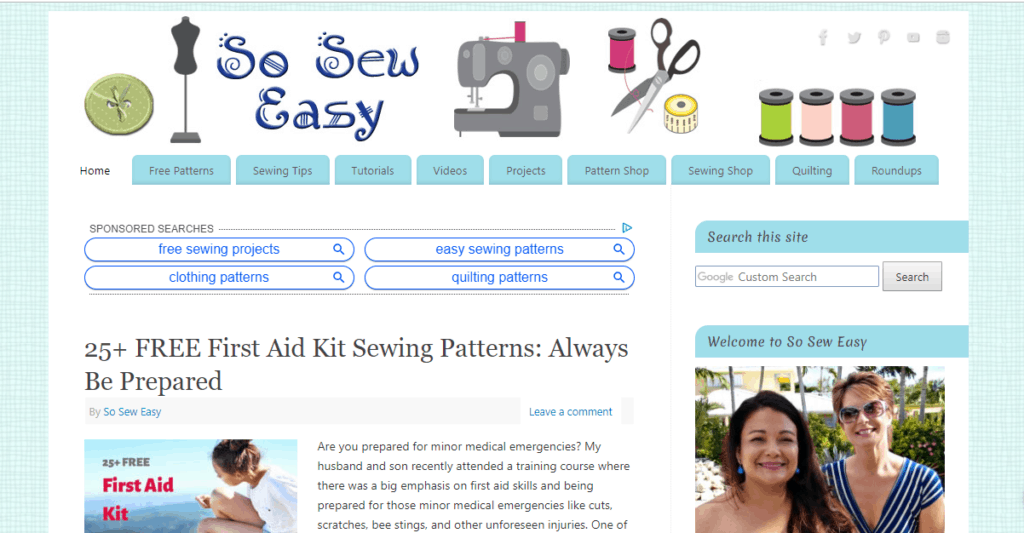 Learn to Sew For Beginners: Free PDF Patterns & Online Tutorials