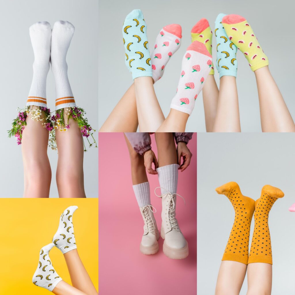 colorful custom socks